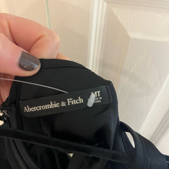 Satin Pleated Cutout Maxi Dress - Picture 4 of 5